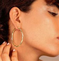 Orecchini Etrusca Donna in Argento WSET00801.YG - WSET00801.YG